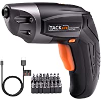 Atornillador Inalámbrico TACKLIFE SDP70DC- 4.5 Nm Par Máx 3.6V Mini Taladro Eléctrico 2.0 AH Atornillador Bateria Biela…